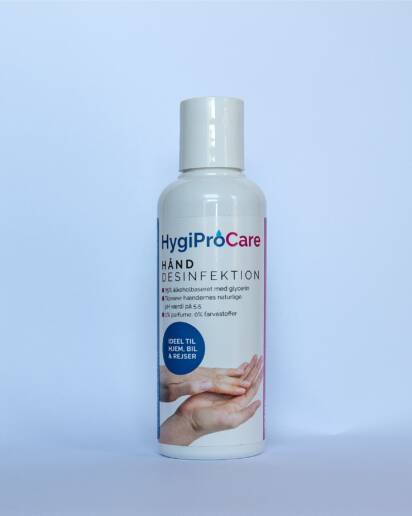 100 ml HygiProCare håndsprit hånddesinfektion