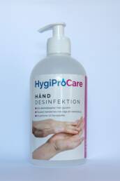 500 ml HygiProCare håndsprit hånddesinfektion